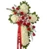 Cruz Funeraria Blanca
